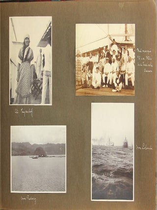 Photo album of a trip from Holland to the East Indies and the Bromo Tengger Semeru National Park in Java