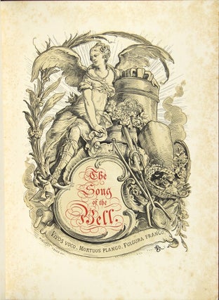 Item #48602 The song of the bell ... Translated by William H. Furness. Friedrich von Schiller