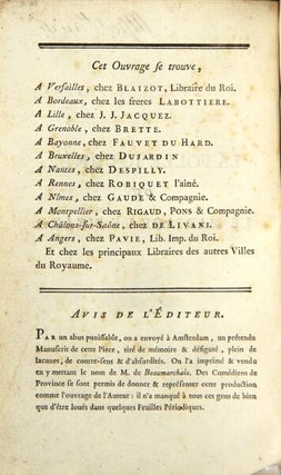 La folle journee ou le marriage de Figaro, comedie en cinq actes, en prose