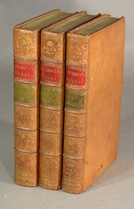 Item #48686 The works ... in three volumes. Consisting of his poems and plays. William Congreve