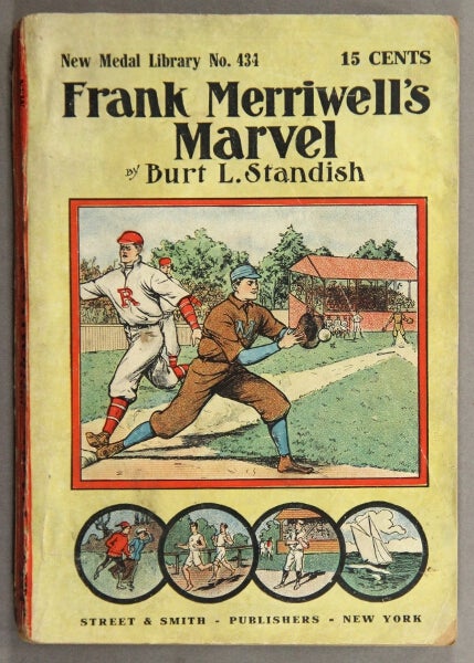 Item #49485 Frank Merriwell's marvel or Dick Merriwell's jump ball. Burt L. Standish.