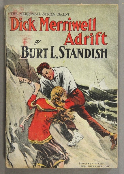 Item #49492 Dick Merriwell adrift. Burt L. Standish.