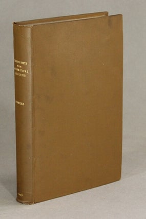 Item #49528 Tagalog texts with grammatical analysis. Leonard Bloomfield