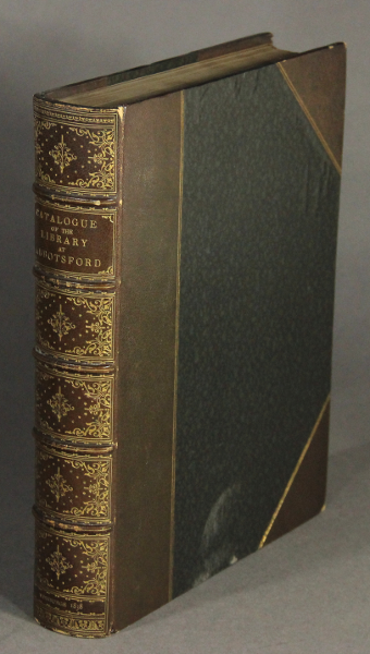 Item #49794 Catalogue of the library at Abbotsford. John George Cochrane.