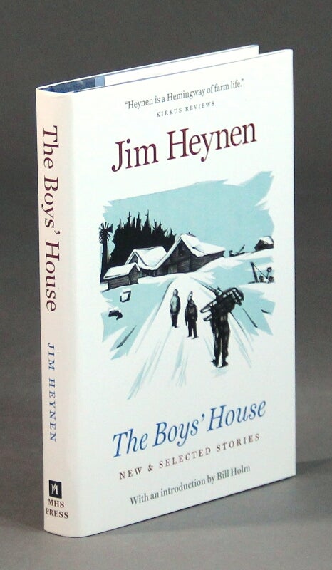 Item #50172 The boys' house. Stories by Jim Heynen. Introduction by Bill Holm. James Heynen.