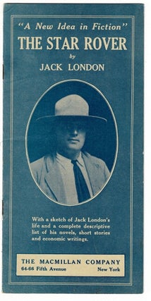 Item #50207 A new idea in fiction. The Star Rover, by Jack London. Macmilan Company