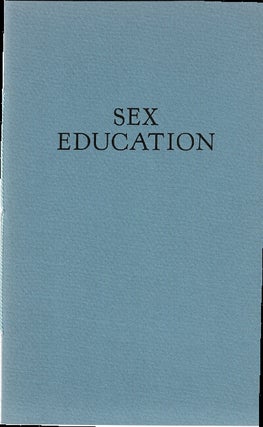 Item #50342 Sex education. Julie Becker