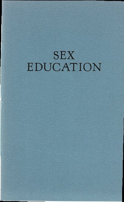 Item #50342 Sex education. Julie Becker.