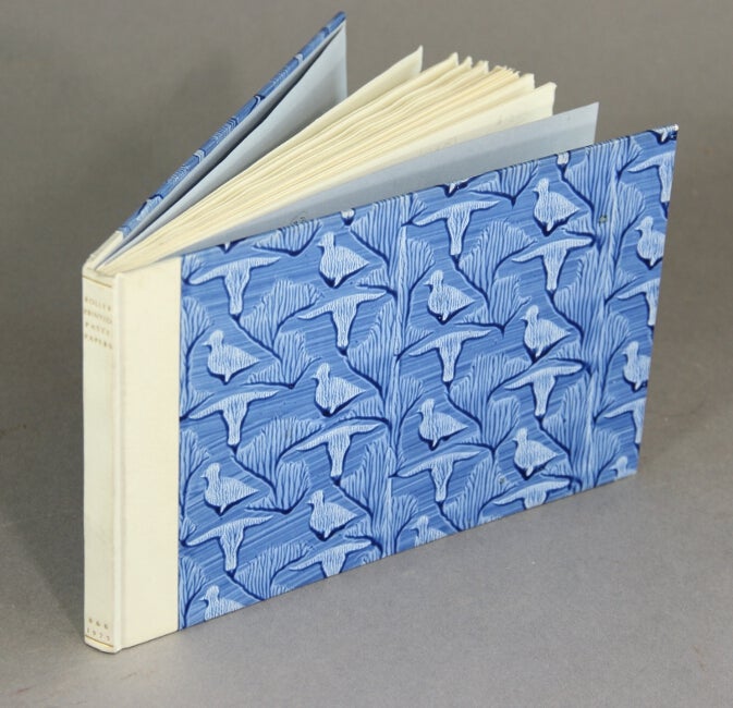 Item #50403 Roller-printed paste papers for bookbinding. Henry Morris.