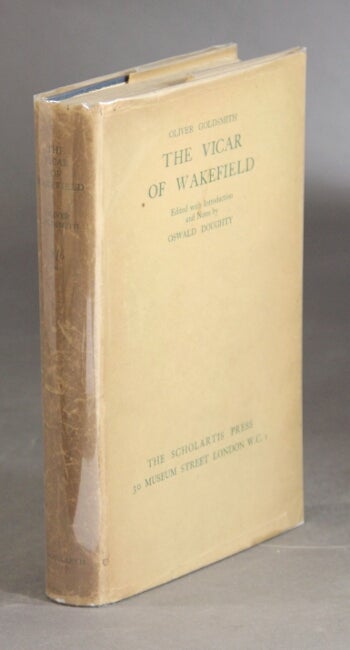 Item #50458 The vicar of Wakefield. Oliver Goldsmith.