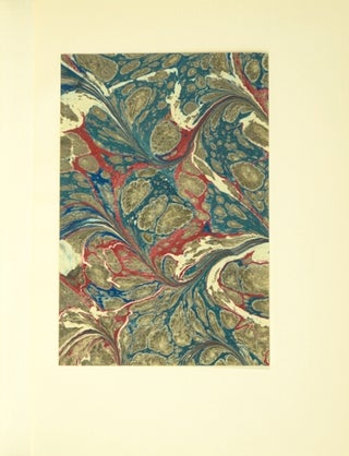 The principal antique patterns of marbled papers made and described by Anne Chambers with an introduction by Bernard Middleton