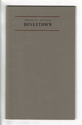 Item #50517 Dinkytown. Frederick Manfred