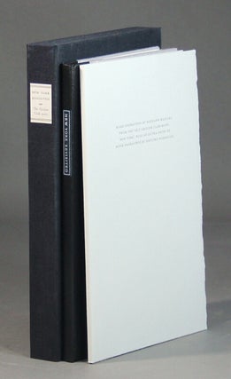 Item #50587 New York revisited...Engravings by Gaylord Schanilec. Kenneth Auchincloss