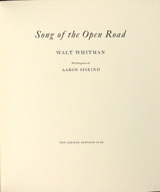 Song of the open road