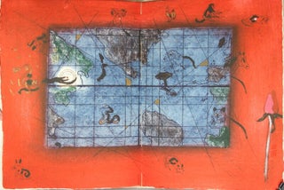 Item #50636 A Letter of Columbus...with monoprints by Anthony Rice. David Citino