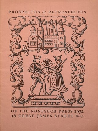 Item #50690 Nonesuch Press prospectuses