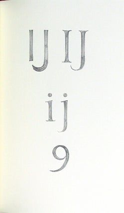 A book of alphabets for Douglas Cleverdon drawn by Eric Gill. With a foreword by Douglas Cleverdon and an introduction by John Dreyfus