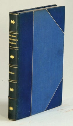 Item #51419 Big game fishermen's paradise. A complete treatise (fully illustrated) on angling...