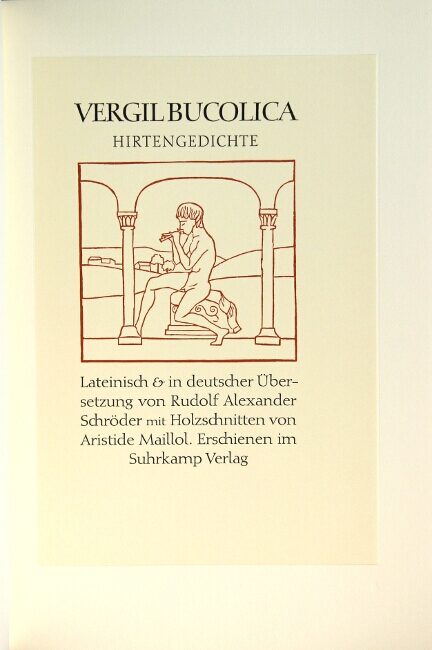 Typographic variations designed by Hermann Zapf on themes in