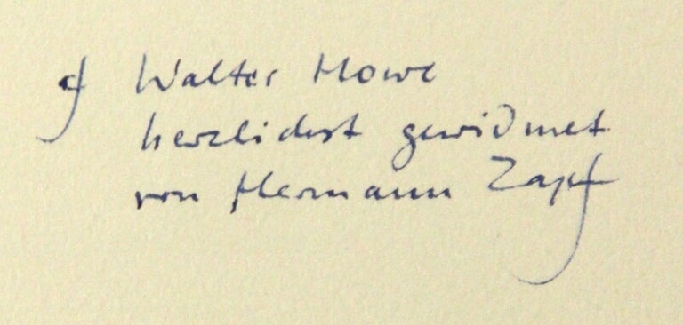 Item #51589 Manuale typographicum. Hermann Zapf.