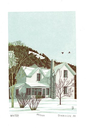 Item #51709 A house in the country. Mary Logue
