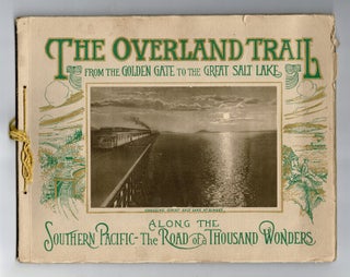 Item #51799 The Overland trail. A scenic guide book "Through the Heart of the Sierras" on the...