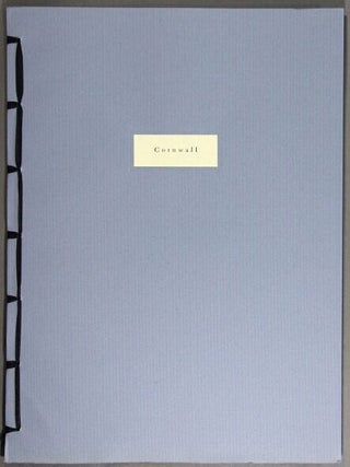 Item #51851 Cornwall an interior vision. Copper engravings & texts by Brian Hanscomb