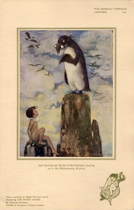 The Bookman portfolio containing plates in colour by Jessie Willcox Smith illustrating The Water Babies, by Charles Kingsley