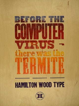 Item #52044 Before the computer virus there was the termite
