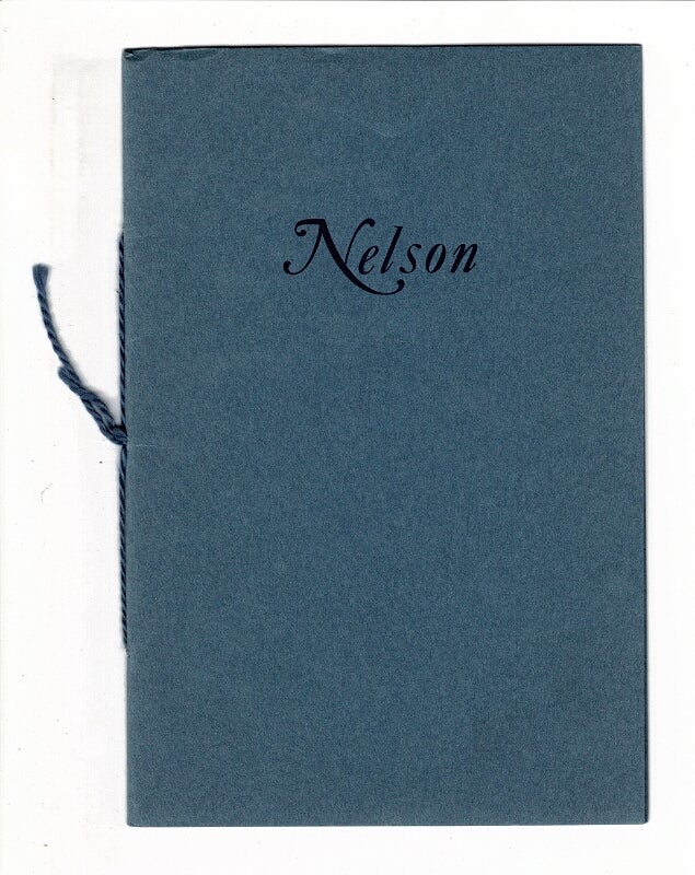 Item #52098 Nelson. A. Edward Newton.