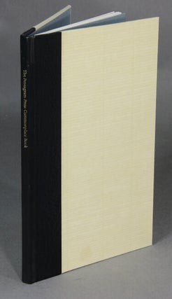 Item #52119 The Pentagram Press commonplace book: a selection of typographic interpretations....