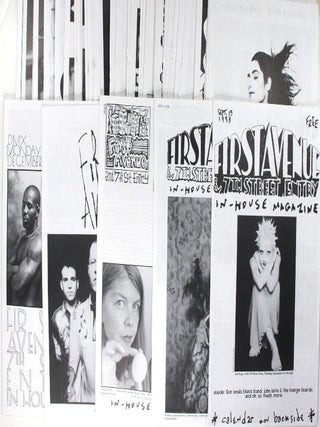 A small collection of 85 magazines, 43 poster/calendars, 13 Danceteria Tickets, & more