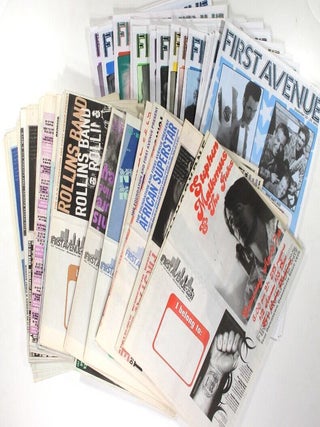 A small collection of 85 magazines, 43 poster/calendars, 13 Danceteria Tickets, & more
