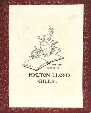 Album of watercolors, gouaches, pen & ink sketches, and pencil sketches by various artists, and kept by Hylton Lloyd Giles