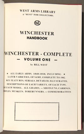 Winchester handbook. Winchester complete ... Volume one ... Volume two