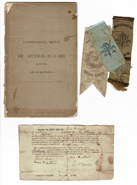 Item #53024 Documents relating to the college career of Asa Bullard. Asa Bullard.