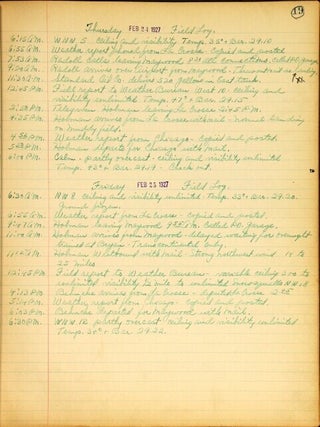 Log of the Milwaukee County Airport