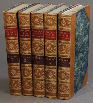 Item #53394 The life of Samuel Johnson, LL.D. including a journal of his tour to the Hebrides …...
