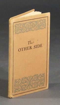 Item #53441 The other side of a street. Arthur J. Russell