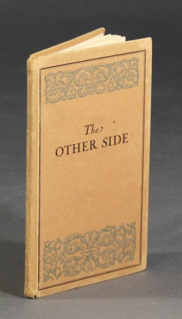 Item #53441 The other side of a street. Arthur J. Russell.