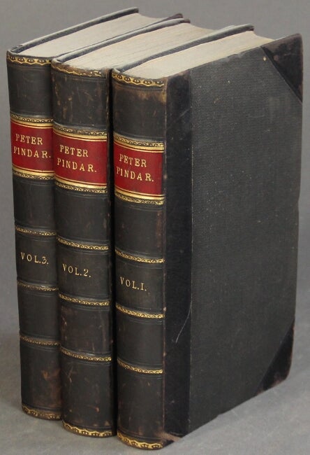 Item #53463 The works of Peter Pindar. Peter Pindar, John pseud. of Wolcot.