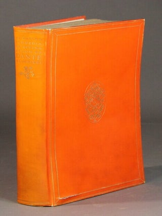 Item #53765 La divina commedia or the divine vision of Dante Alighieri in Italian & English....