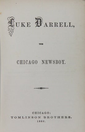 Luke Darrell, the Chicago newsboy