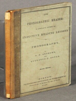 Item #53992 The phonographic reader: a complete course in inductive reading lessons in...