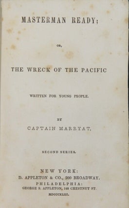 Masterman ready; or the wreck of the Pacific. Written for young people
