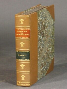 Item #54166 A series of pamphlets ... with portrait. To which is appended a discussion held in...