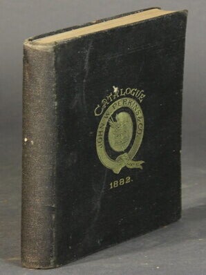 Item #54197 A catalogue of drugs, chemicals and dyes, druggists' sundries, perfumery, toilet...