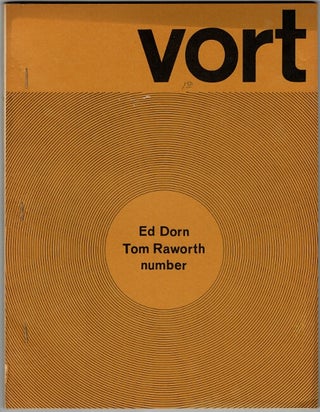 Item #54324 Vort #1. Ed Dorn and Tom Raworth number. Barry Alpert