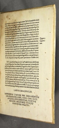 Antiquitates romanae [translated from Greek into Latin by Lampugninus Biragus]