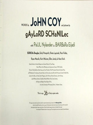 My mighty journey: a waterfall's story. Words by John Coy and pictures by Gaylord Schanilec